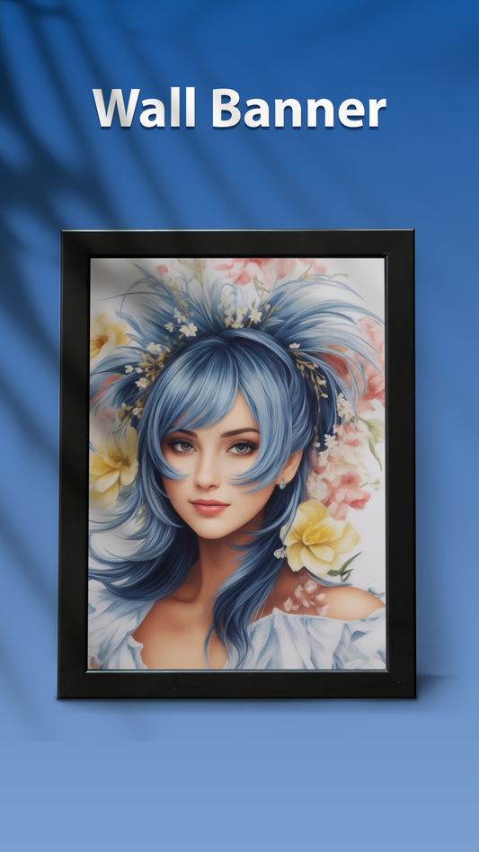 HQ - Beauty in Paint 3 - Wall Banner (PNG & PSD)