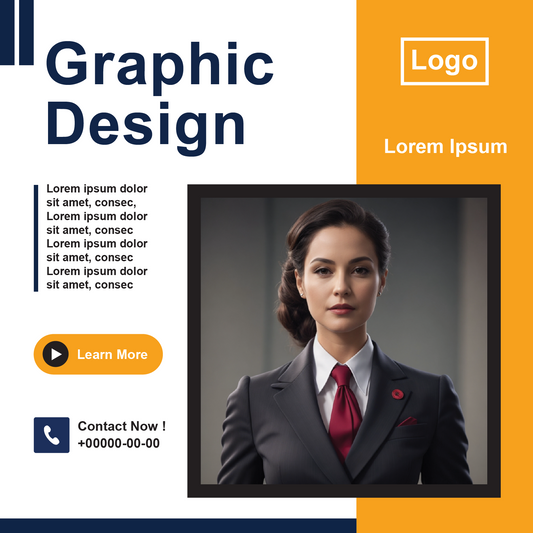 Graphic Design Templates 4 Designs - Social Posts (4 Designs with illustrator, Photoshop Files)